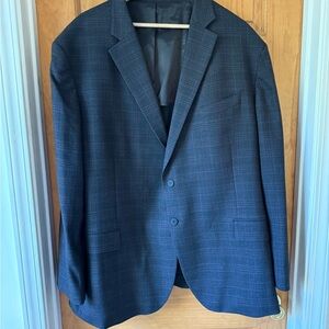 Awareness Kenneth Cole Men's Classic Black Blazer 52R